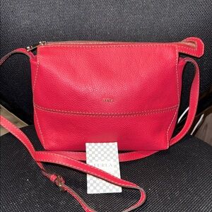 Furla Red Crossbody Bag